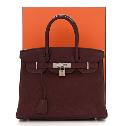 Hermes Togo BIRKIN 30 Rouge H 11 of 11