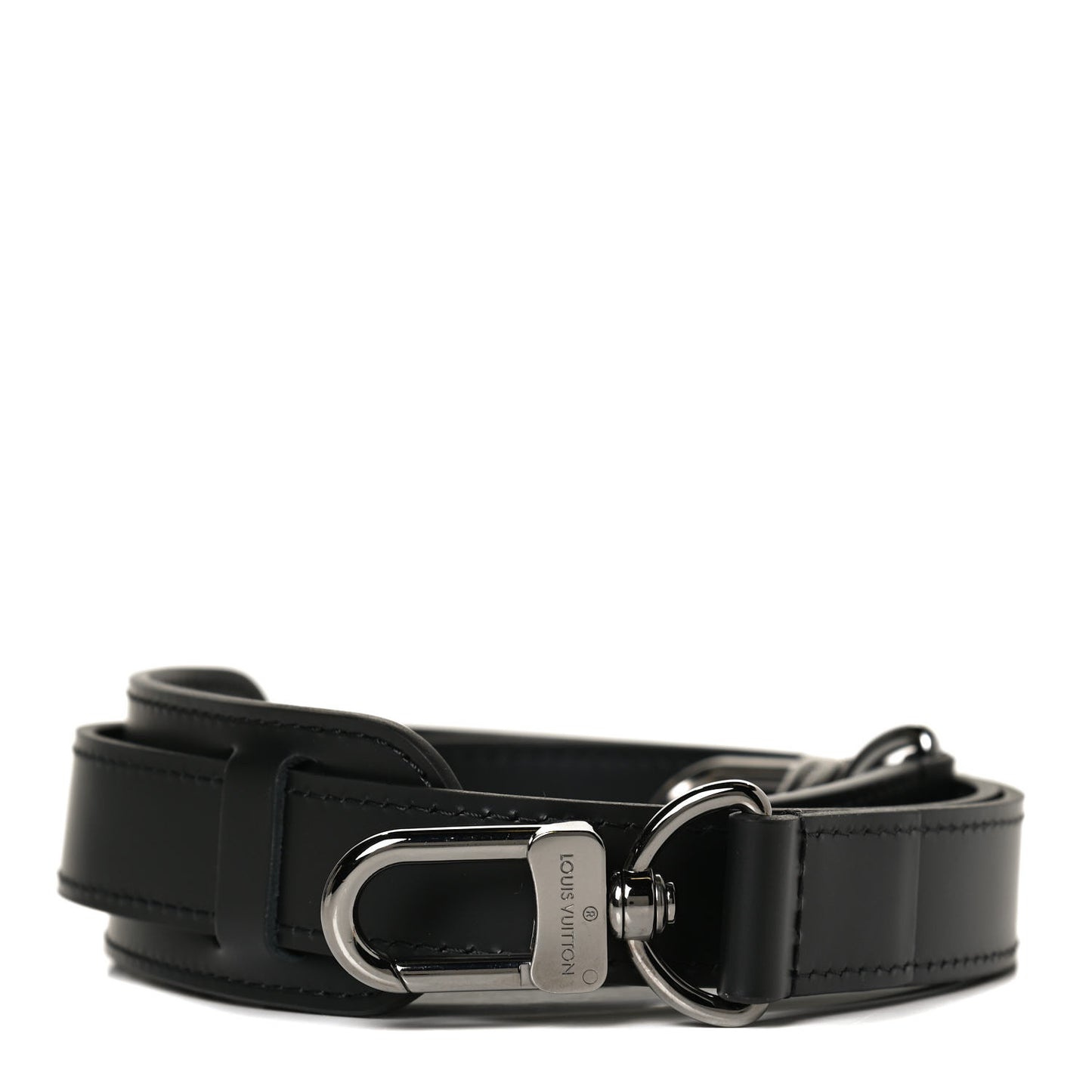 Calfskin Adjustable Shoulder Strap Black