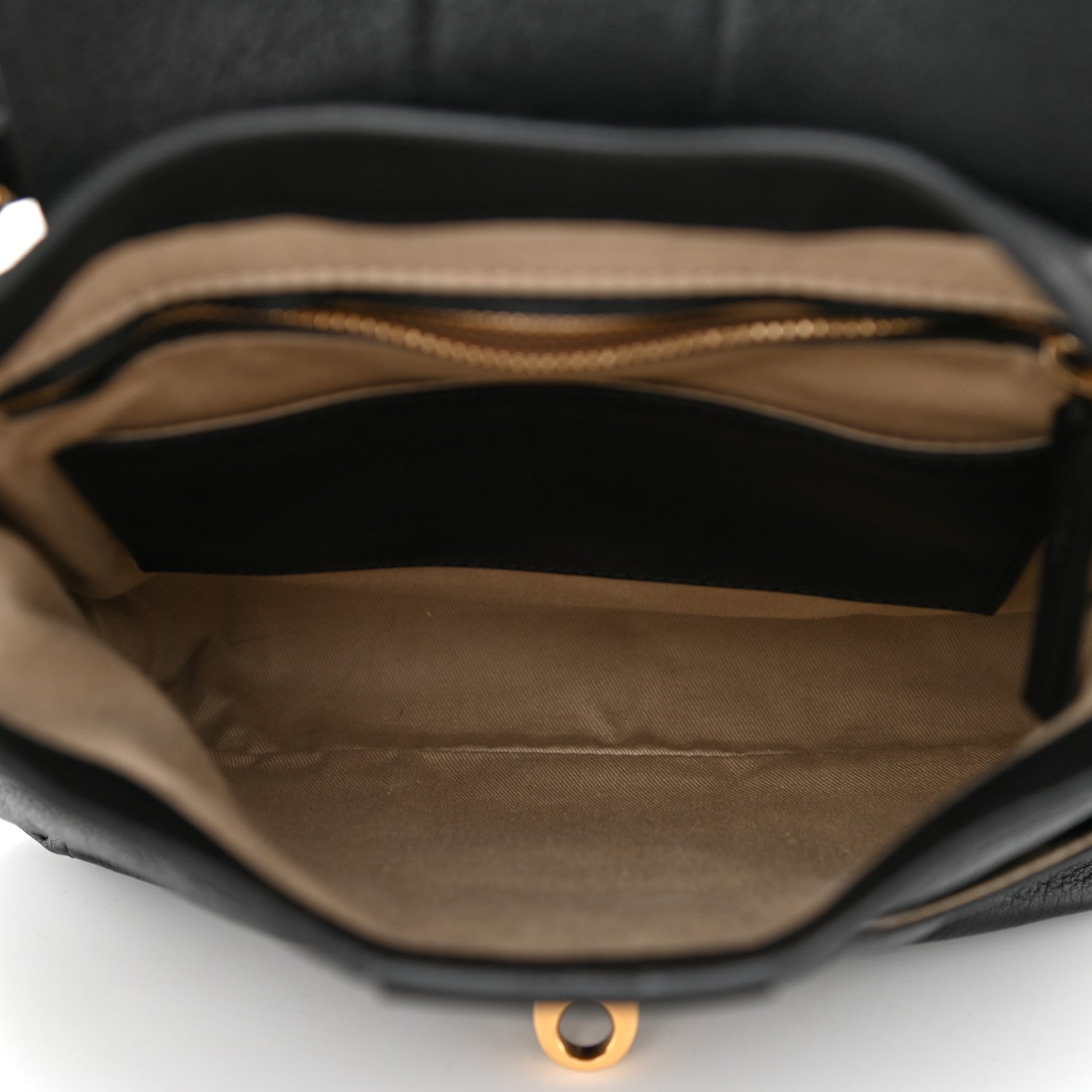 Chloe Grained Lambskin Calfskin Small Lexa Shoulder Bag Black 5 of 10