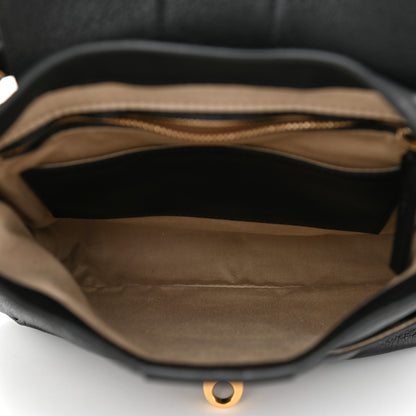 Chloe Grained Lambskin Calfskin Small Lexa Shoulder Bag Black 5 of 10
