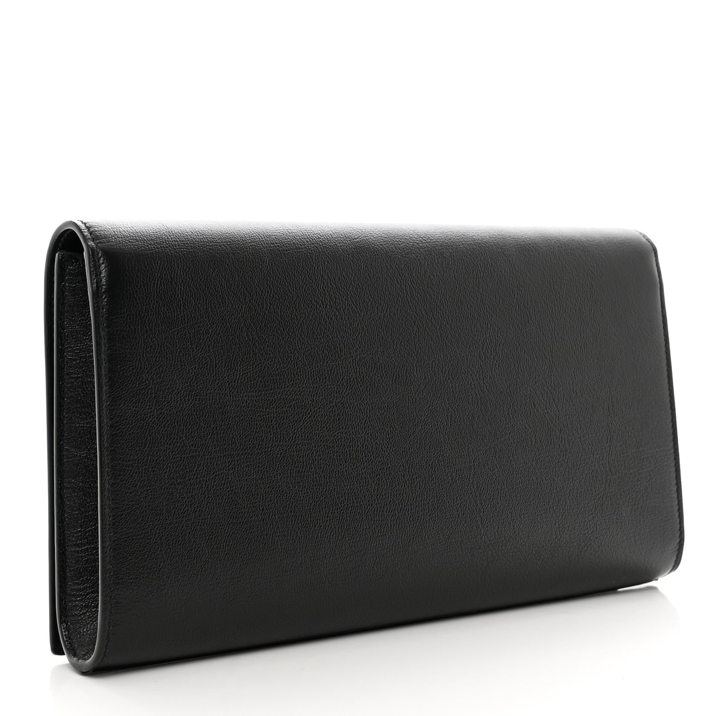 Calfskin Monogram Large Belle De Jour Clutch Black