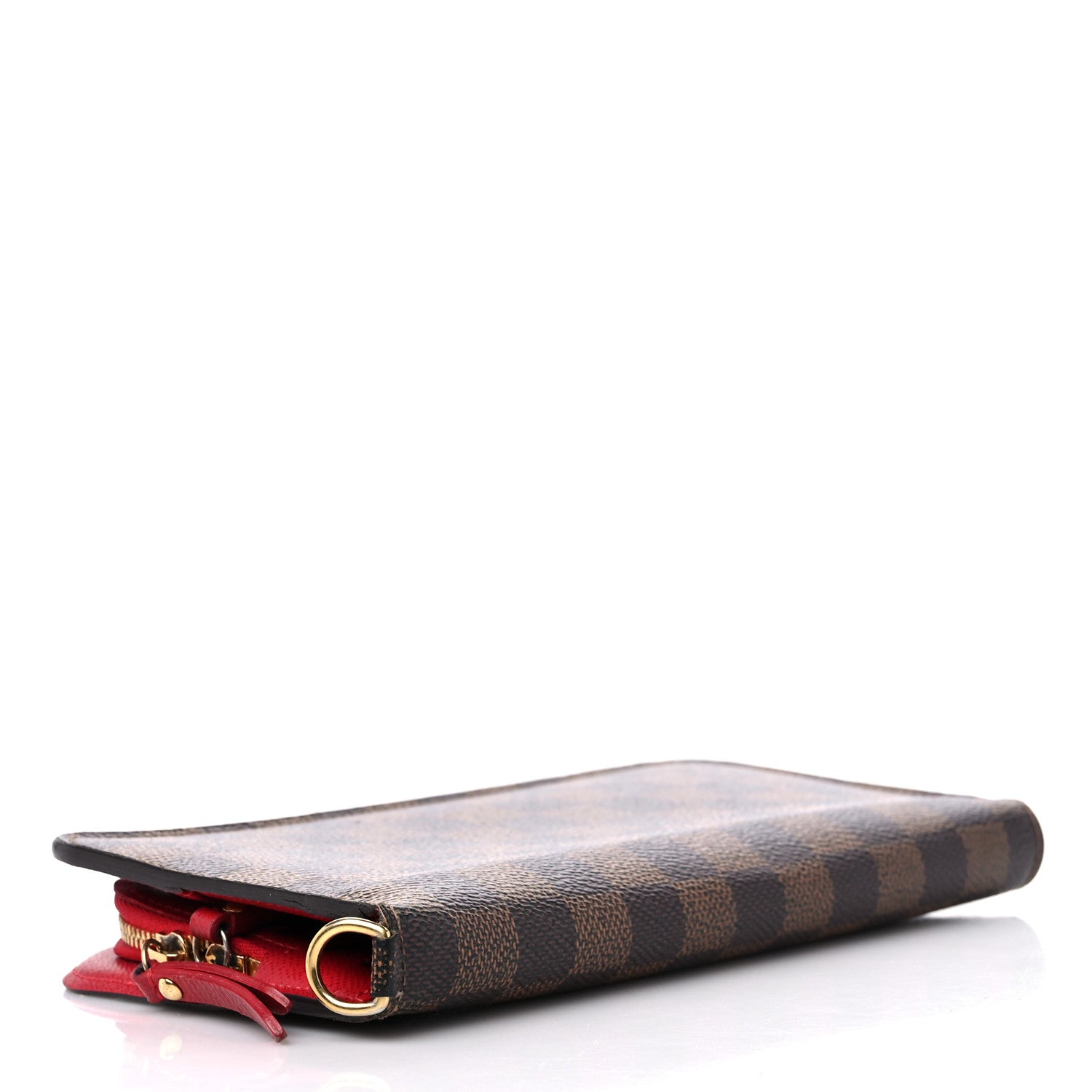 Louis Vuitton Damier Ebene Insolite Wallet Rouge 4 of 16