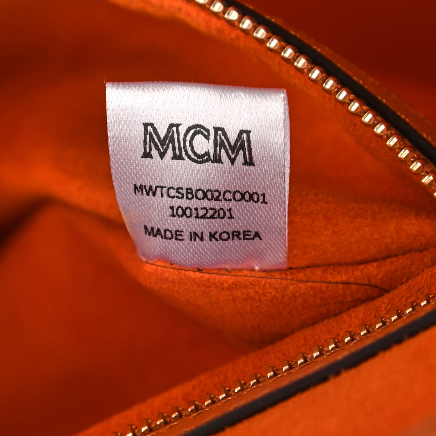 MCM Visetos Large Munchen Tote Tan 8 of 11