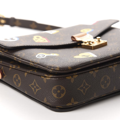 Louis Vuitton Monogram Love Lock Pochette Metis 6 of 9