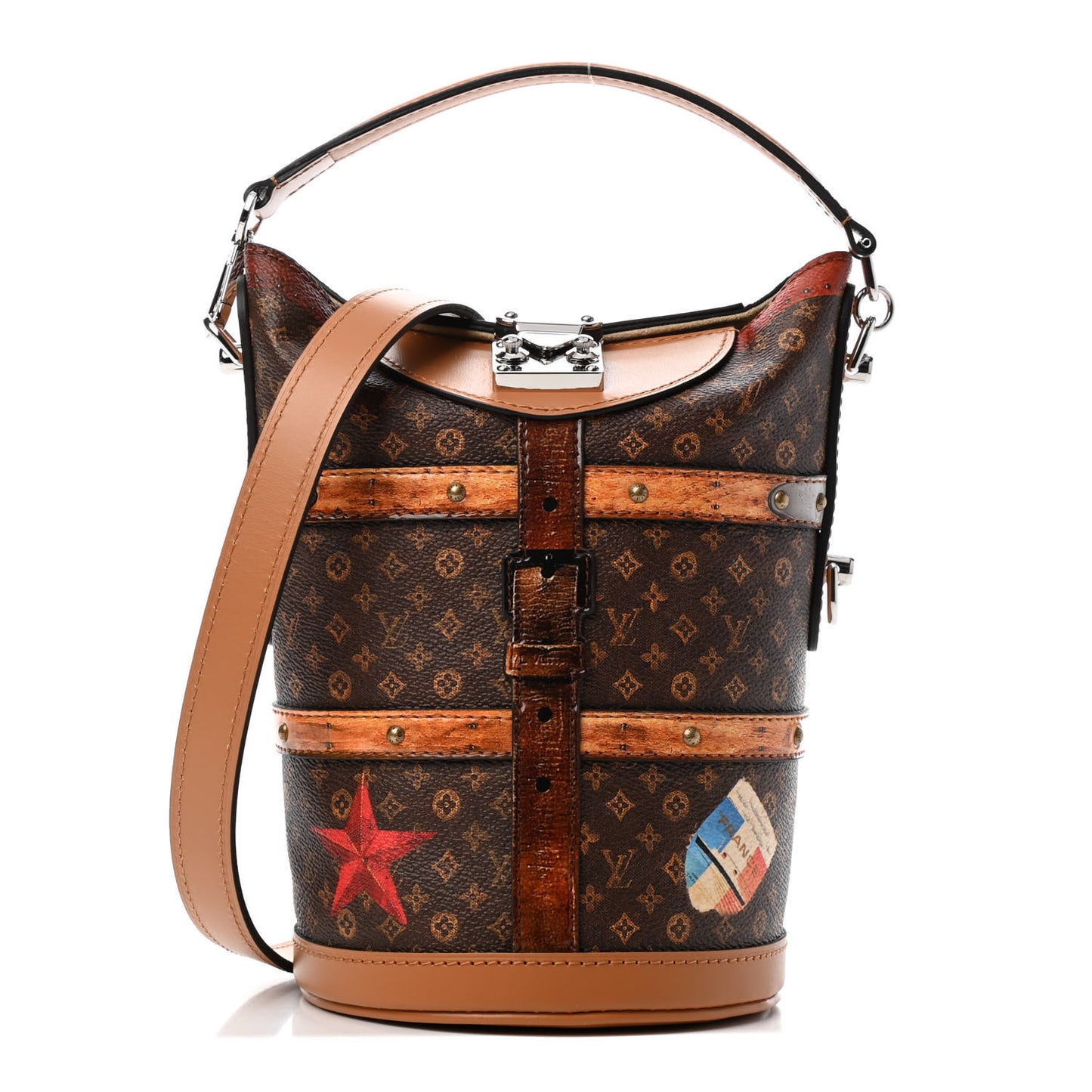 Transformed Monogram Time Trunk Duffle Bag