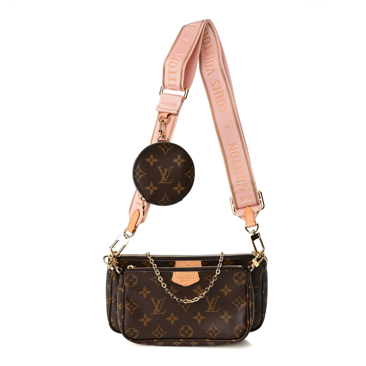 Louis Vuitton Monogram Multi Pochette Accessories Rose Clair 1 of 9