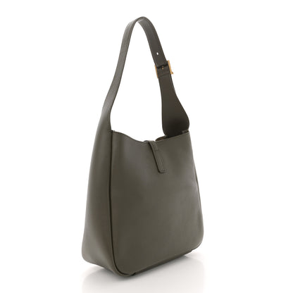 Saint Laurent Supple Calfskin Small Le 5 A 7 Soft Hobo Light Musk 3 of 10