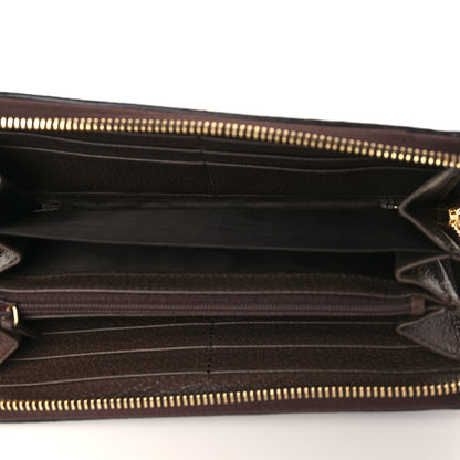 Gucci GG Supreme Monogram Web Ophidia Zip Around Wallet Brown 5 of 7