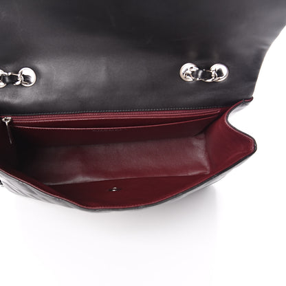 Chanel Lambskin Quilted Jumbo Single Flap Black 5 of 11