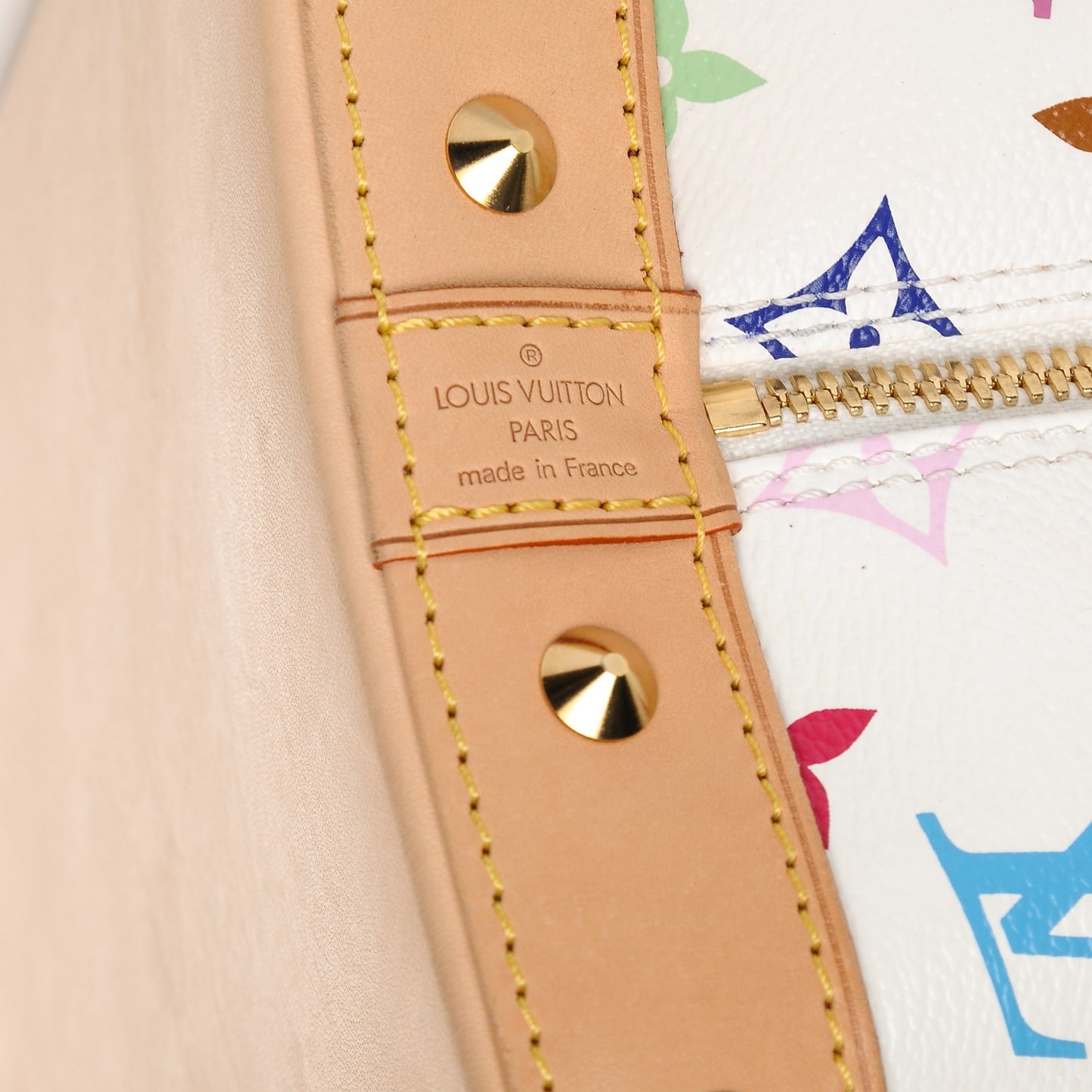 Monogram Multicolor Alma White