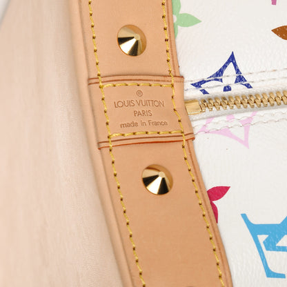 Louis Vuitton Monogram Multicolor Alma White 6 of 8