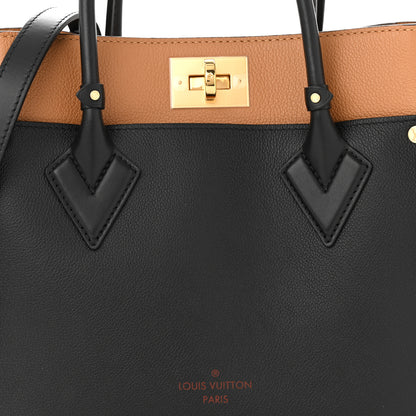 Louis Vuitton Calfskin Monogram On My Side Black 7 of 10