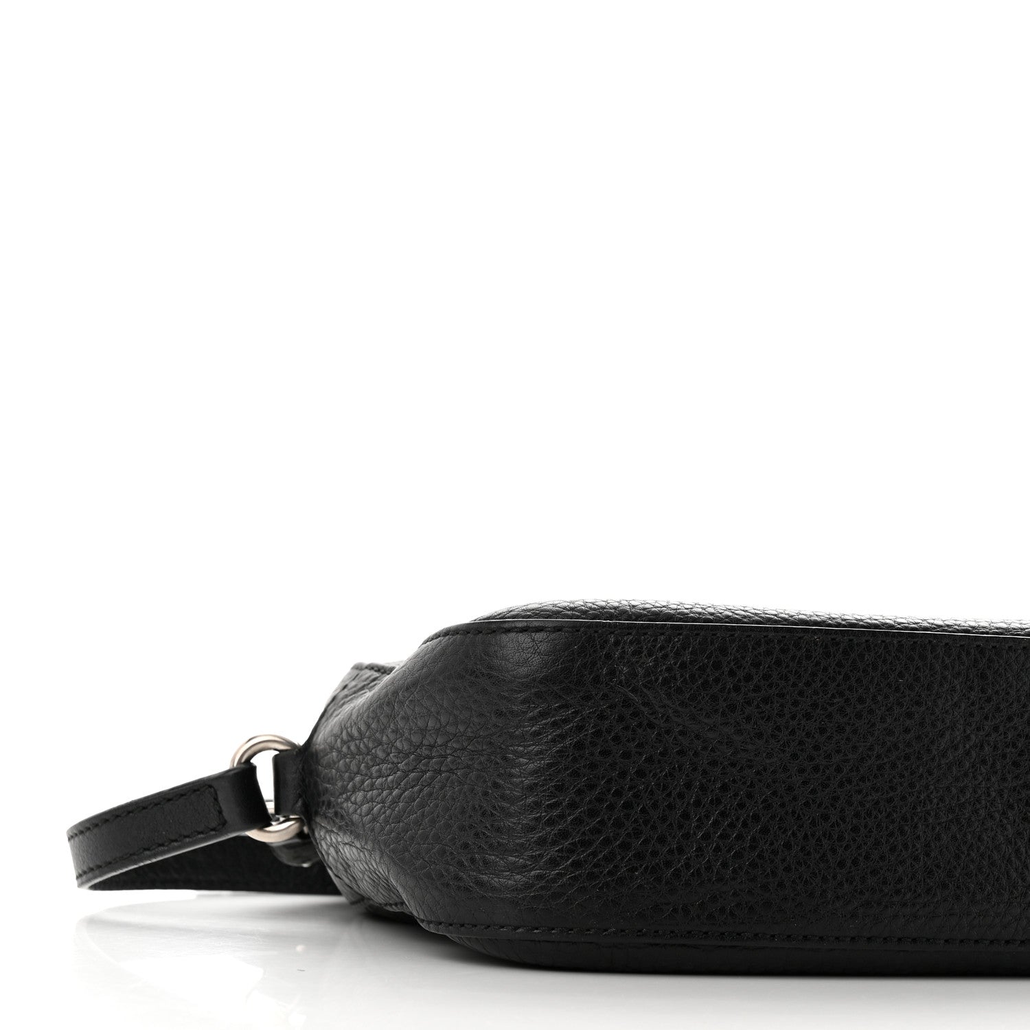 Gucci Pebbled Calfskin Studded Small Soho Disco Bag Black 9 of 11