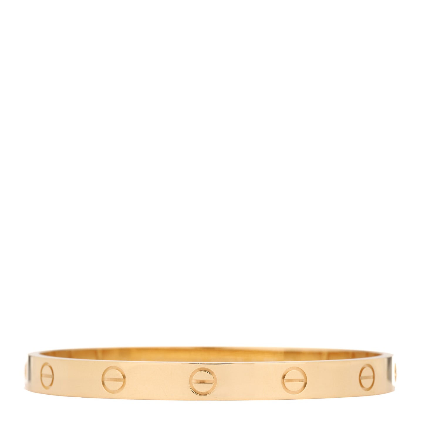 18K Yellow Gold LOVE Bracelet 17