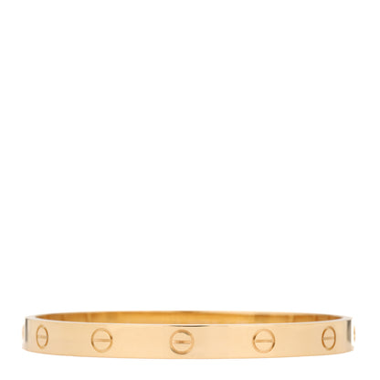 Cartier 18K Yellow Gold LOVE Bracelet 17 1 of 9