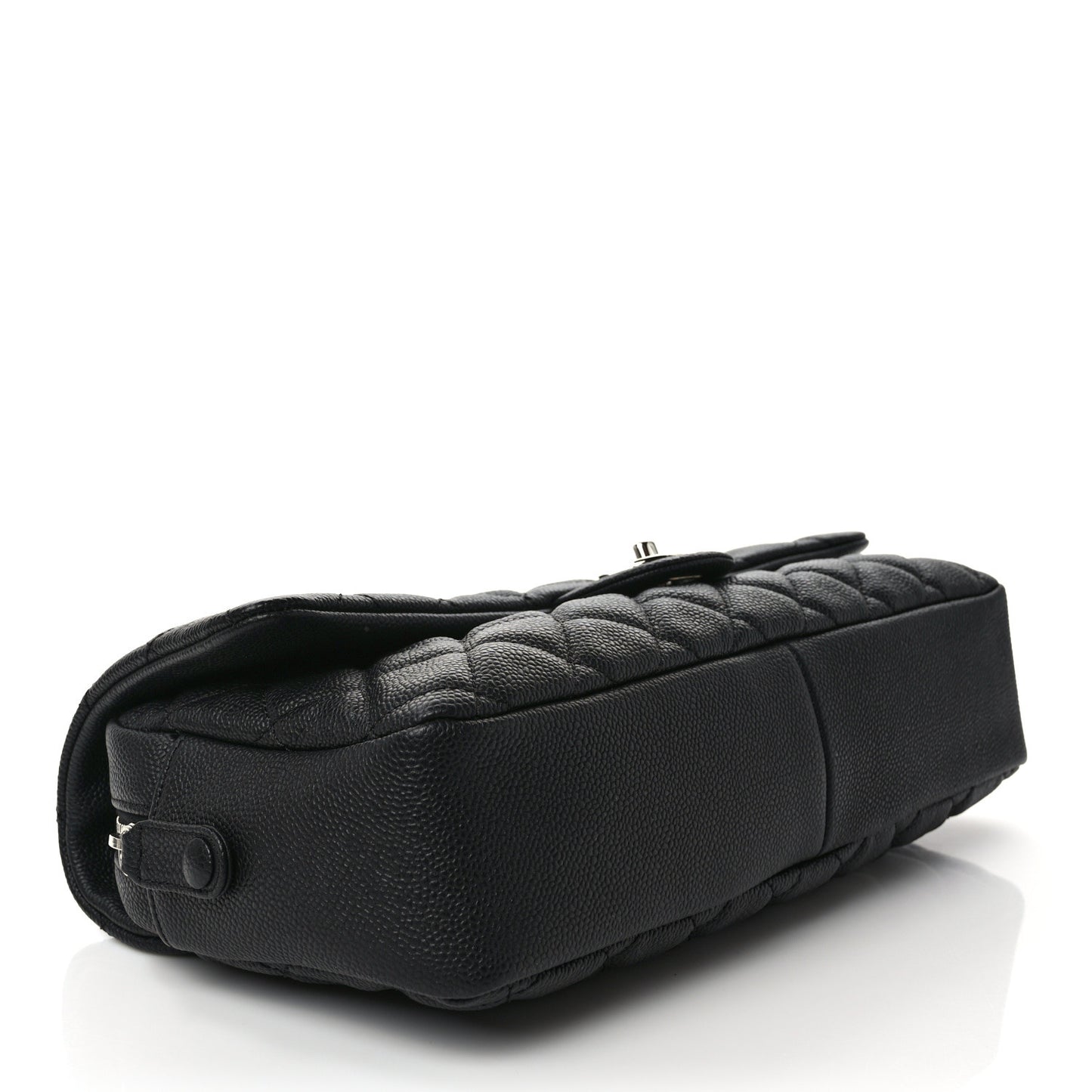 Caviar Quilted Jumbo Easy Flap Black