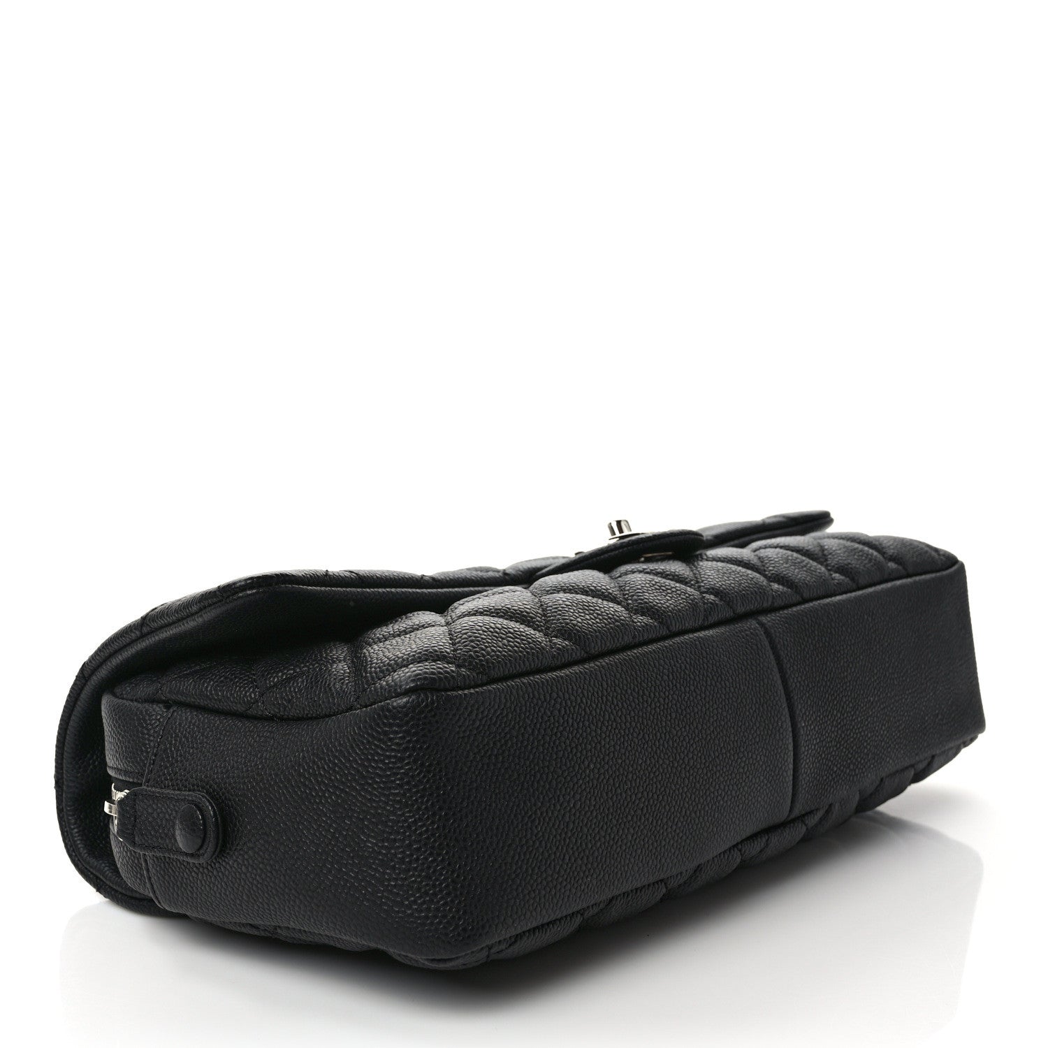 Chanel Caviar Quilted Jumbo Easy Flap Black 4 of 10