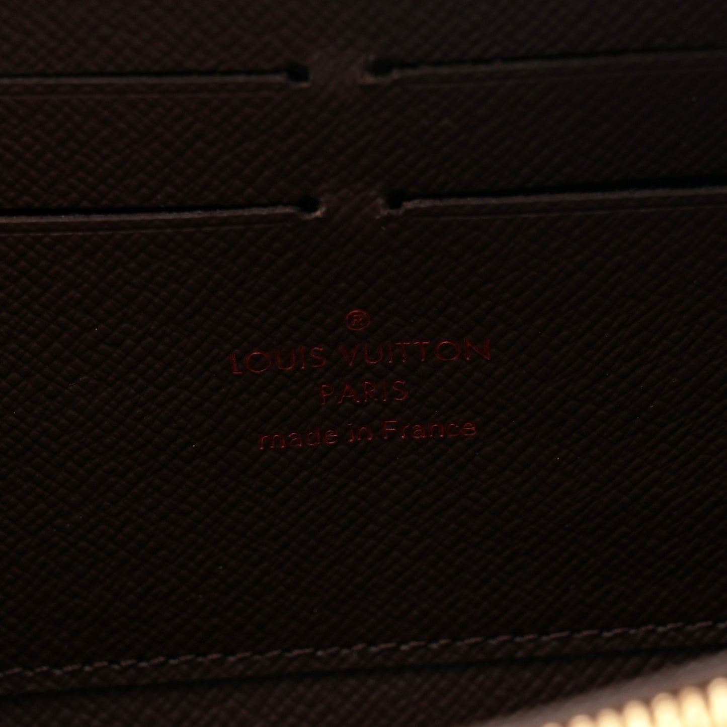 Damier Ebene Zippy Wallet