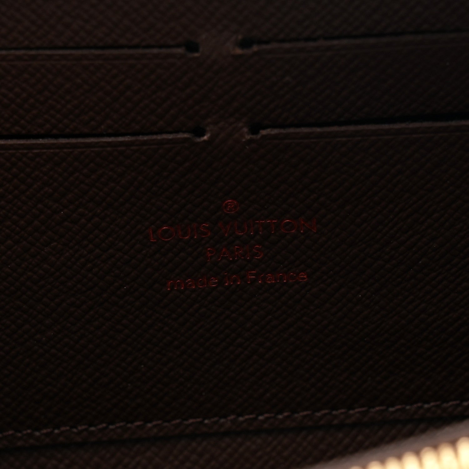 Louis Vuitton Damier Ebene Zippy Wallet 6 of 9