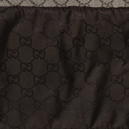 Gucci GG Plus Monogram Messenger Diaper Bag Dark Brown 14 of 23