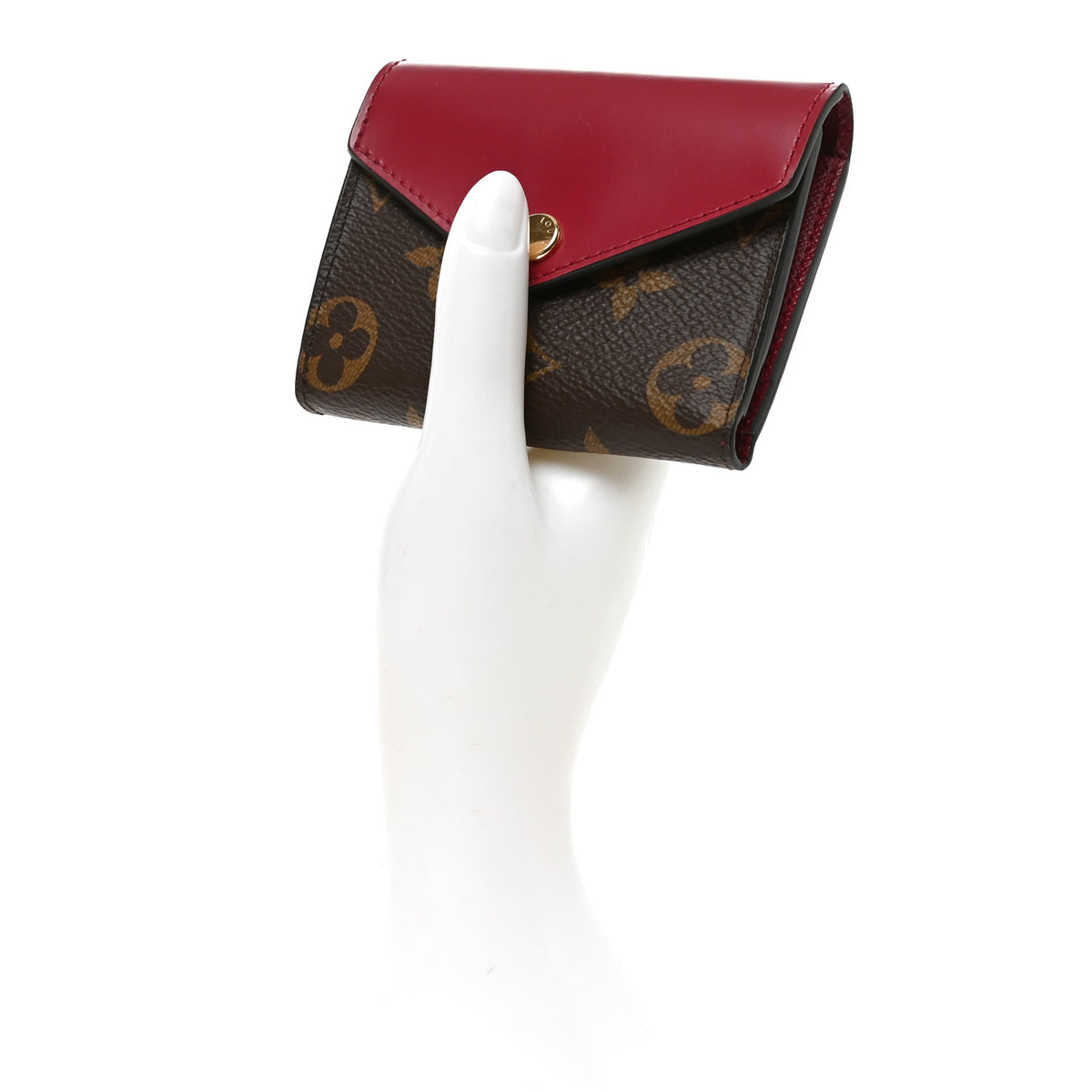 Monogram Zoe Wallet Fuchsia