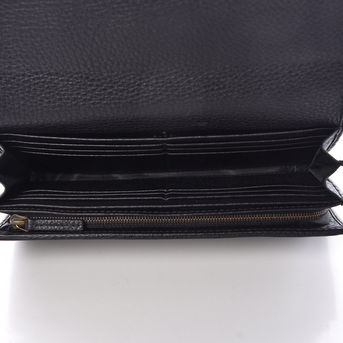 Calfskin 1973 Continental Clutch Wallet Black
