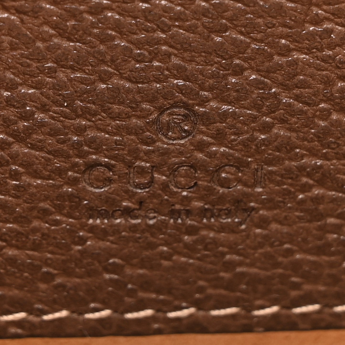 GG Supreme Monogram Ophidia Belted iPhone Case 95 38 Dark Brown