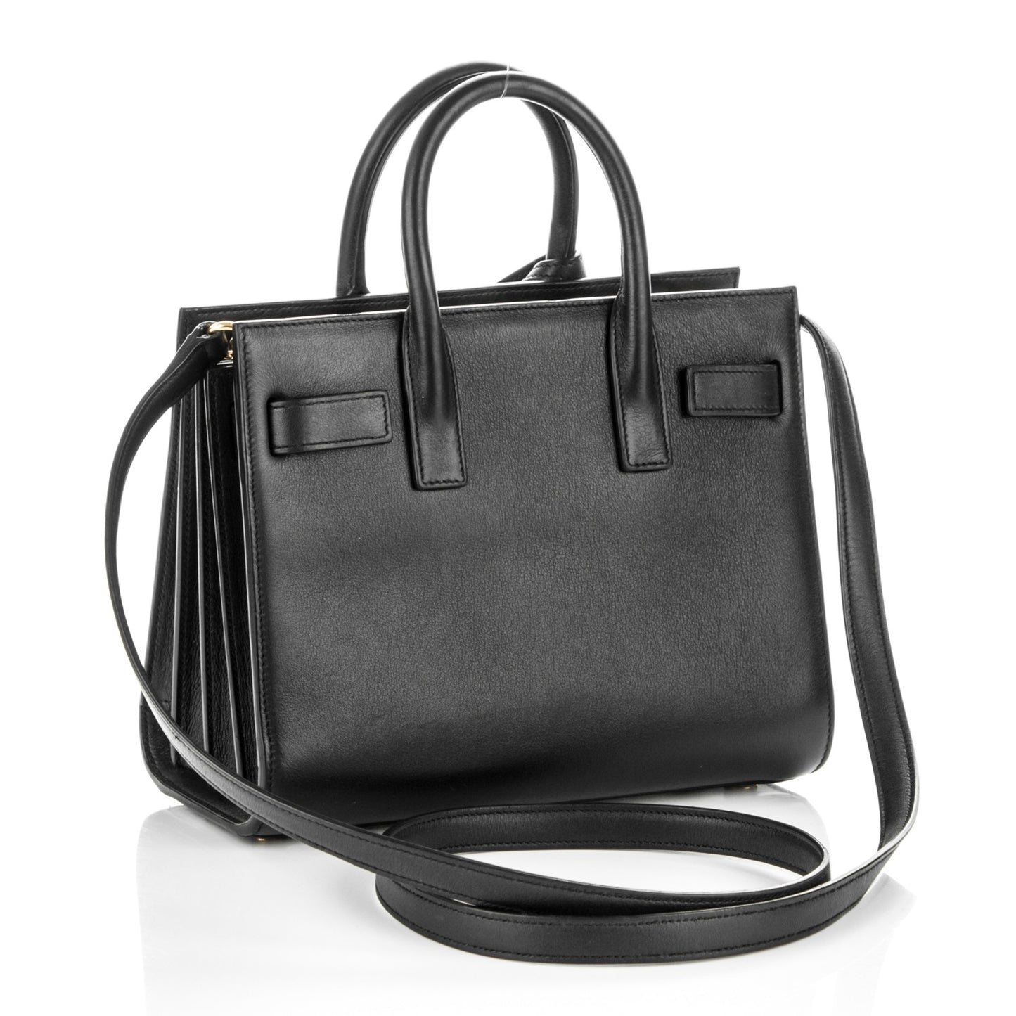 Calfskin Nano Sac de Jour Black