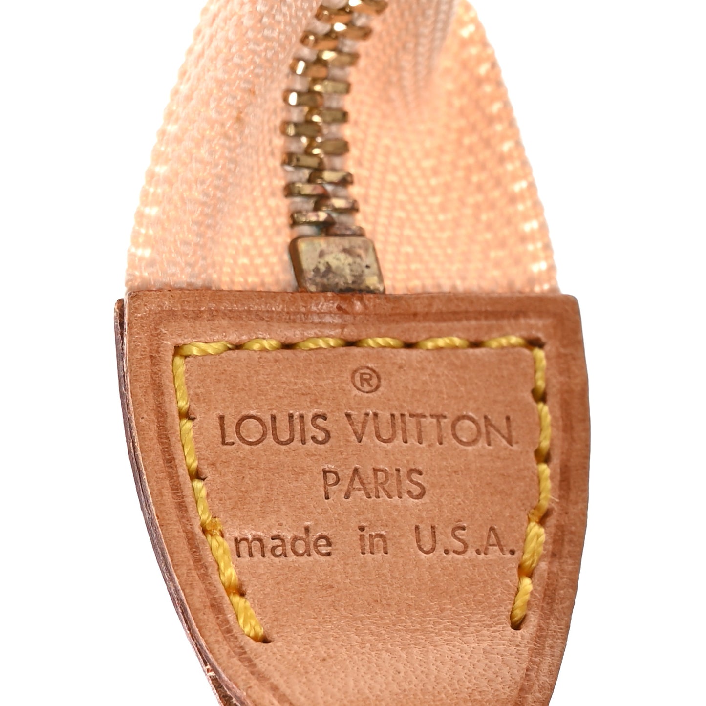 Monogram Multicolor Pochette Accessories White