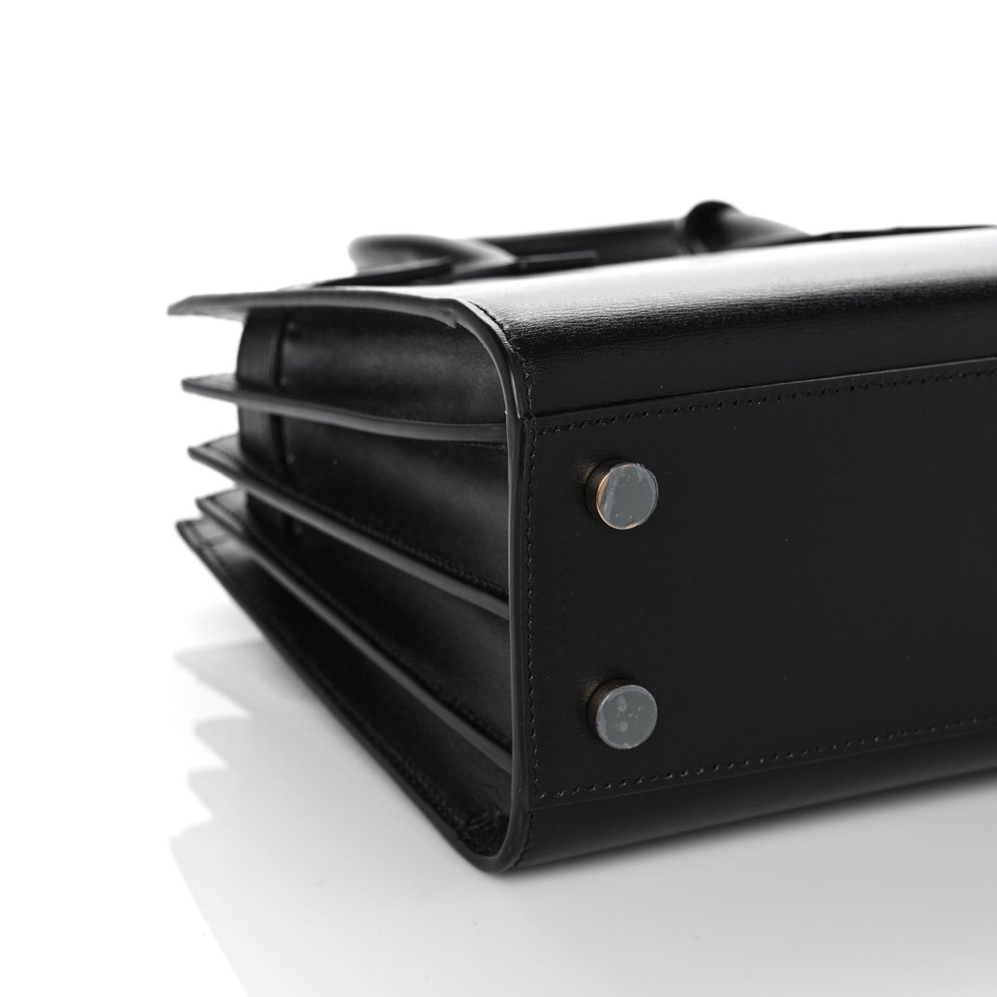 Calfskin Nano Sac De Jour Black