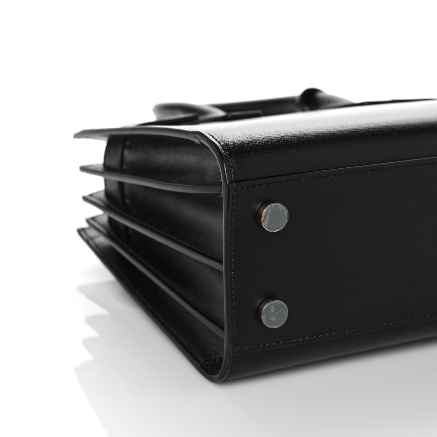 Saint Laurent Calfskin Nano Sac De Jour Black 9 of 14