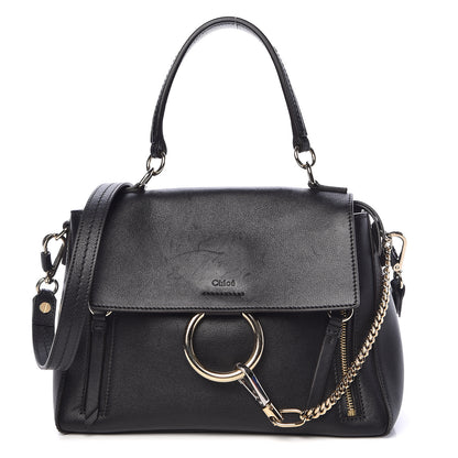 Chloe Calfskin Small Faye Day Shoulder Bag Black 1 of 13