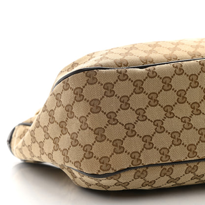Gucci Monogram Medium Sukey Top Handle Tote Brown 10 of 11