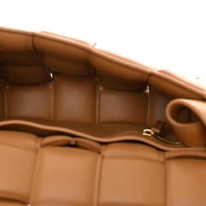 Bottega Veneta Nappa Maxi Intreccio Padded Cassette Crossbody Bag Caramel 5 of 10