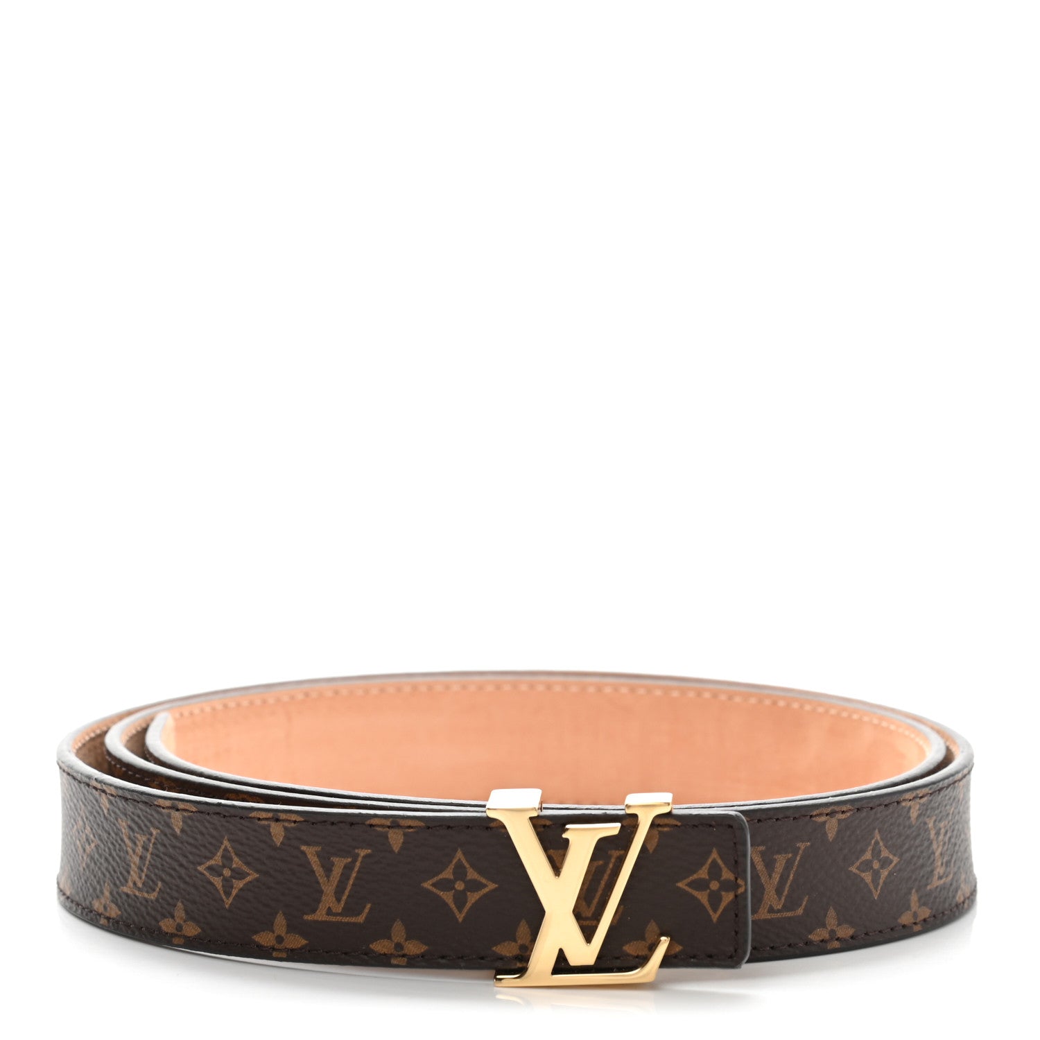 Louis Vuitton Mini Monogram 25mm LV Initiales Belt 90 36 1 of 8