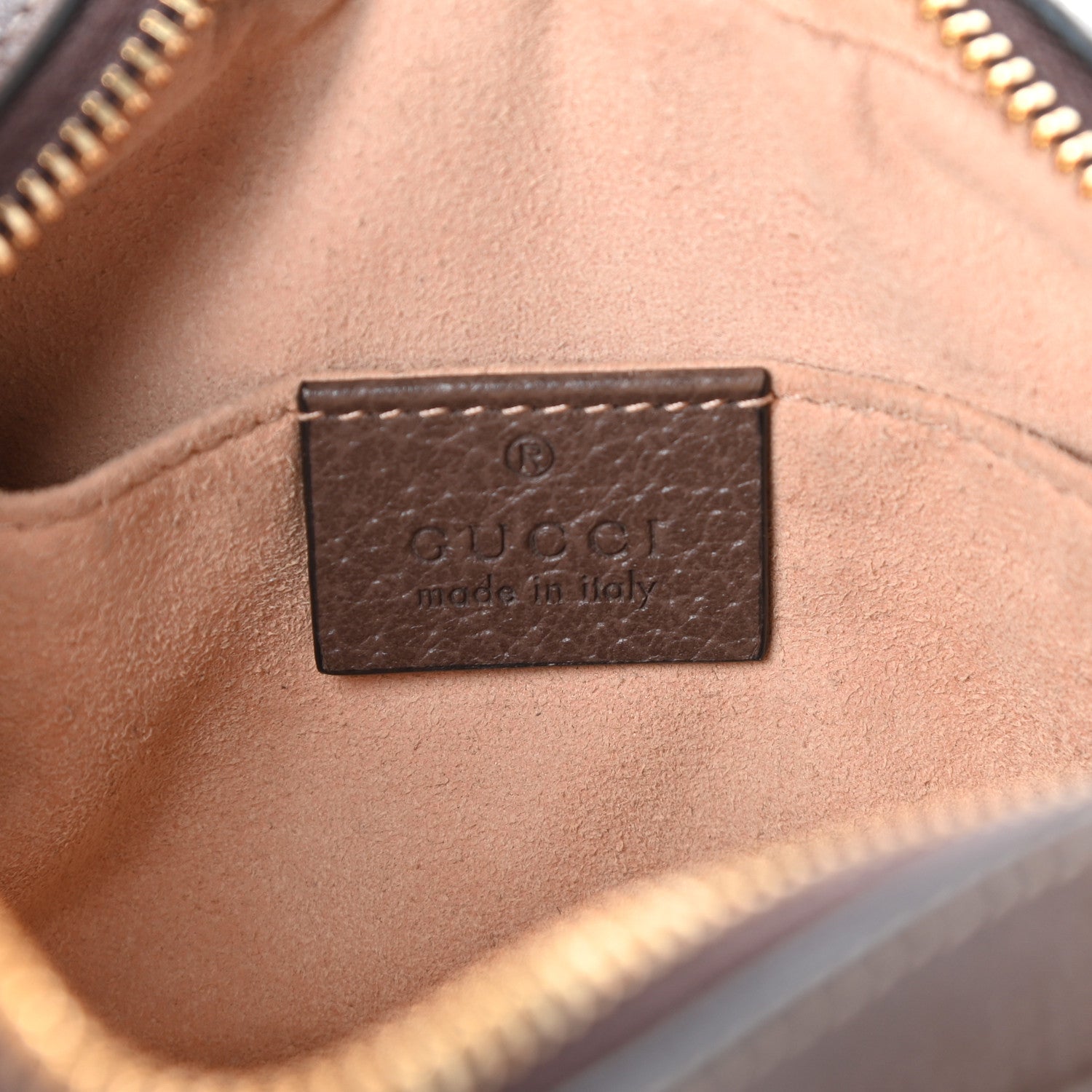 Gucci GG Supreme Monogram Web Mini Ophidia Shoulder Bag Brown 6 of 9