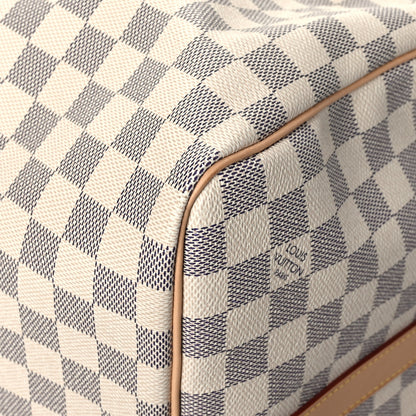 Louis Vuitton Damier Azur Keepall Bandouliere 55 10 of 10