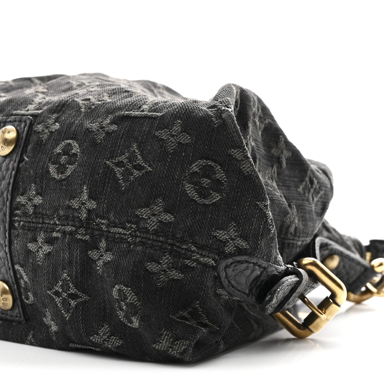Louis Vuitton Denim Neo Cabby MM Black 9 of 9
