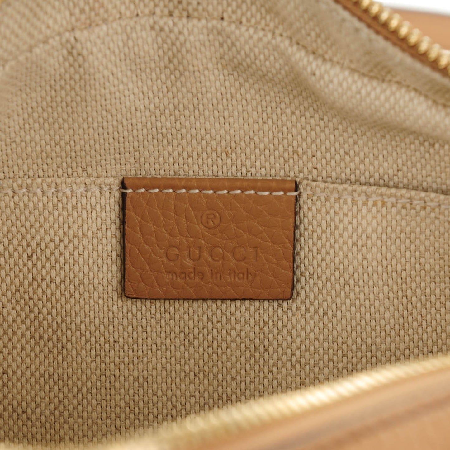 Pebbled Calfskin Small Soho Disco Bag Rose Beige