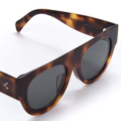Celine Shadow Sunglasses CL40012I Tortoise 6 of 7