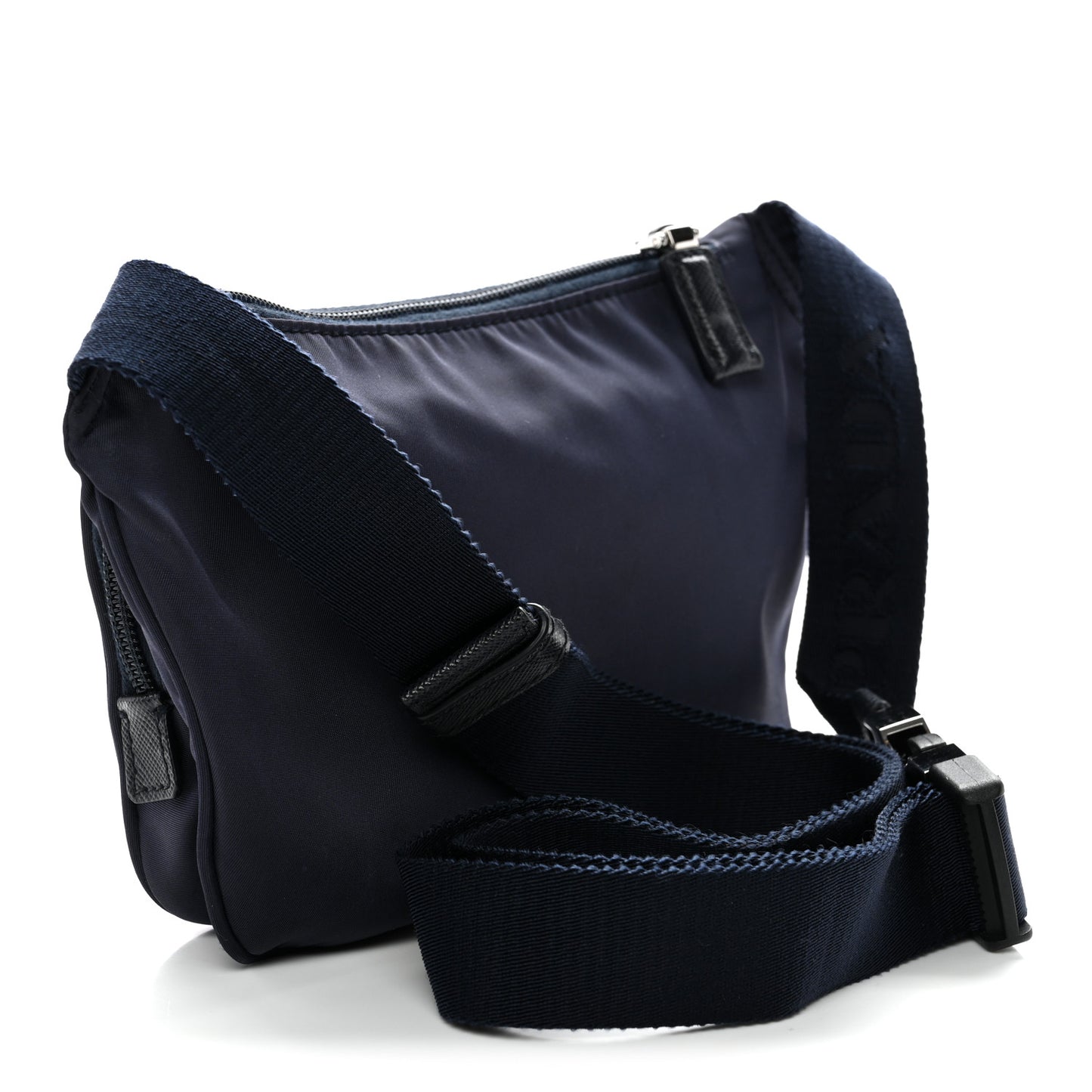Re-Nylon Saffiano Belt Bag Navy