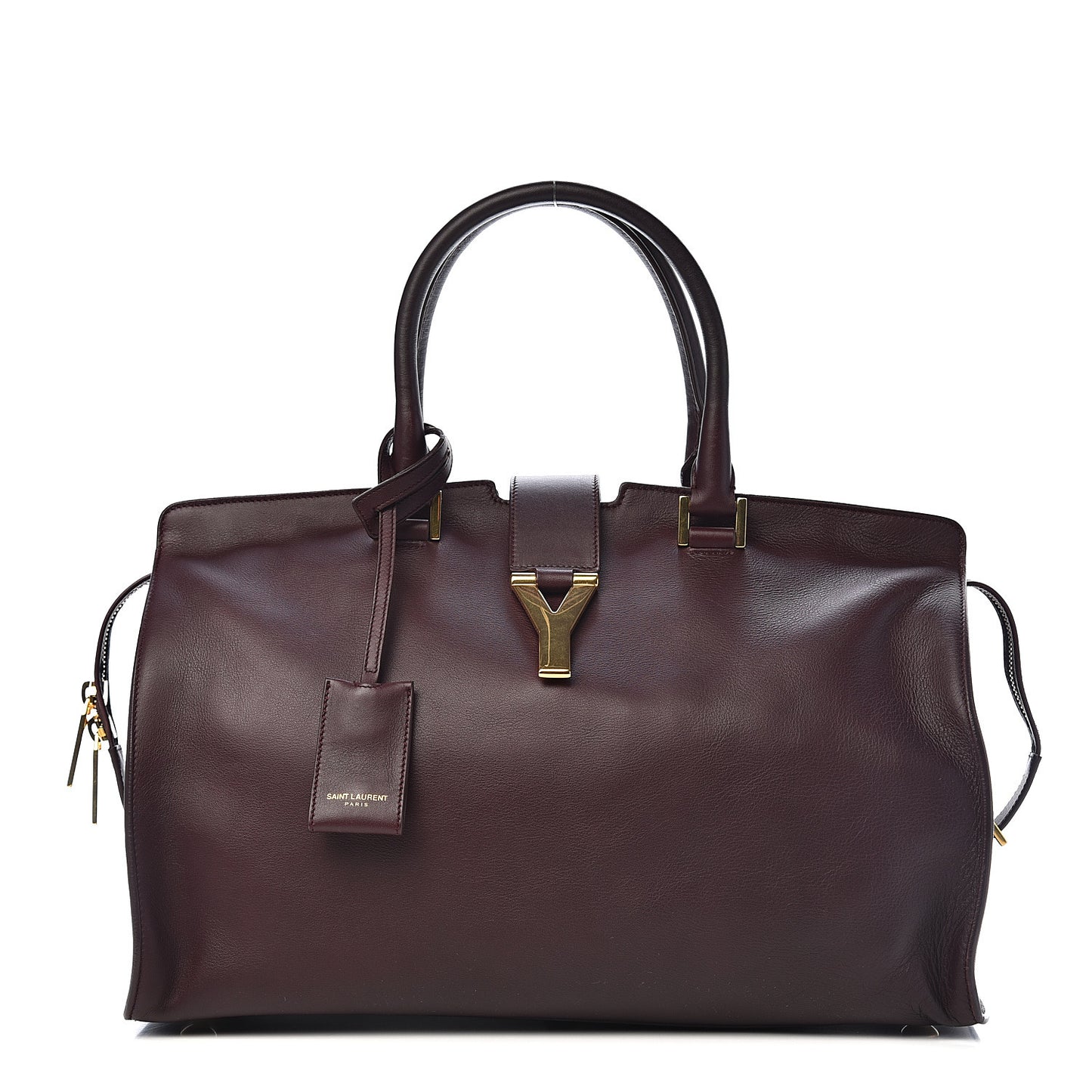Calfskin Medium Classic Y Cabas Bordeaux