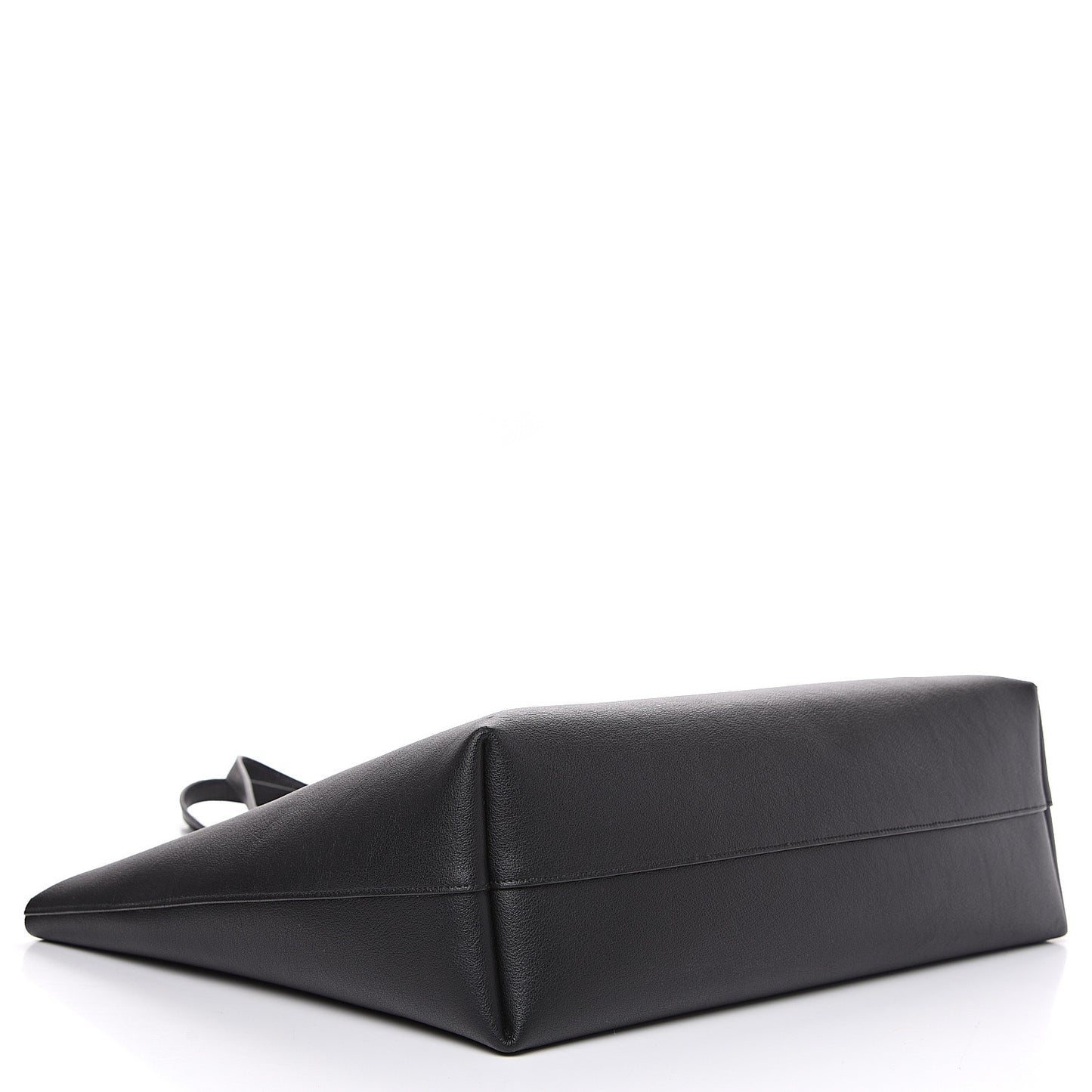 Calfskin Large Shopping Tote Black