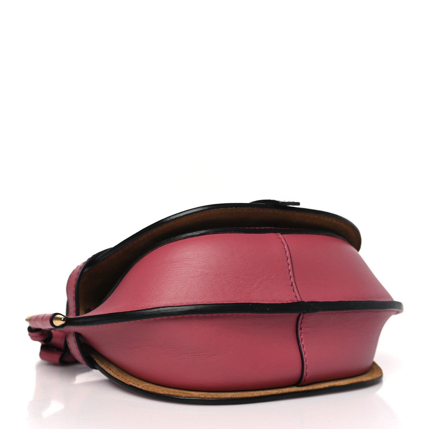 Loewe Calfskin Jacquard Mini Gate Dual Bag Plum 4 of 10