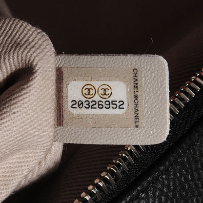 Chanel Caviar Quilted Medium Easy Flap Black 8 of 9