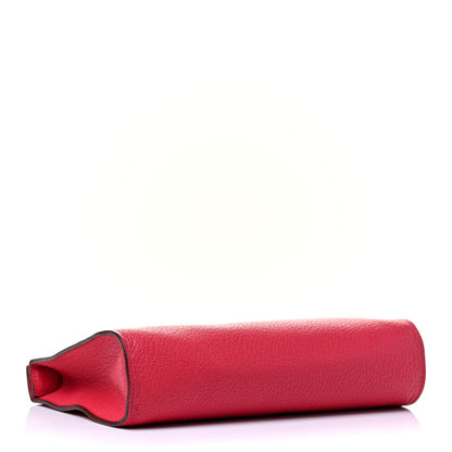 Hermes Chevre Mysore Karo GM Rose Shocking 3 of 4