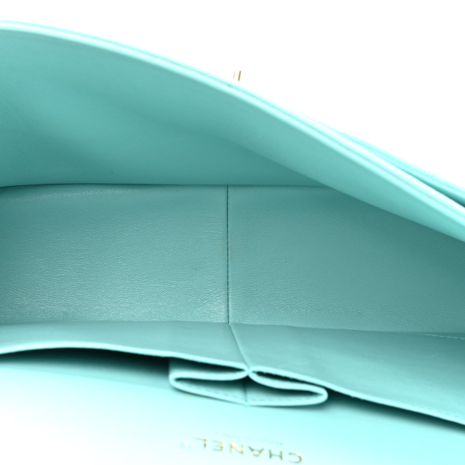 Chanel Caviar Quilted Jumbo Double Flap Light Blue 5 of 12