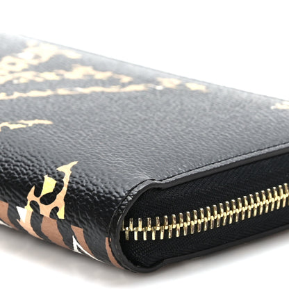 Louis Vuitton Monogram Giant Jungle Zippy Wallet Black 8 of 8