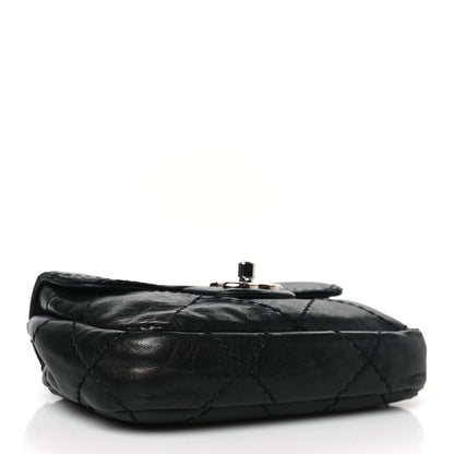 Chanel Lambskin Small Stitched Mini Flap Black 4 of 9