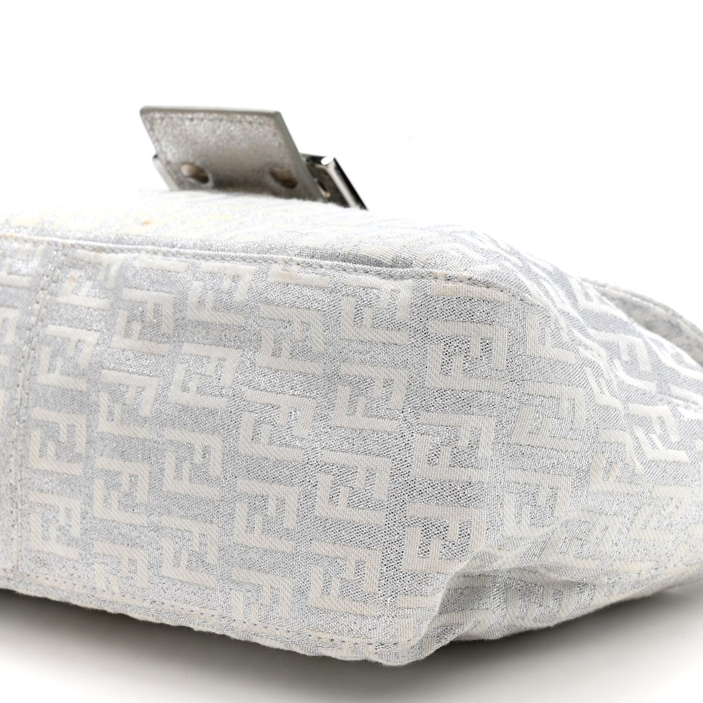 Metallic Zucchino Baguette Silver